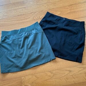 32 Degrees Green Mini Skort Set Athletic Casual